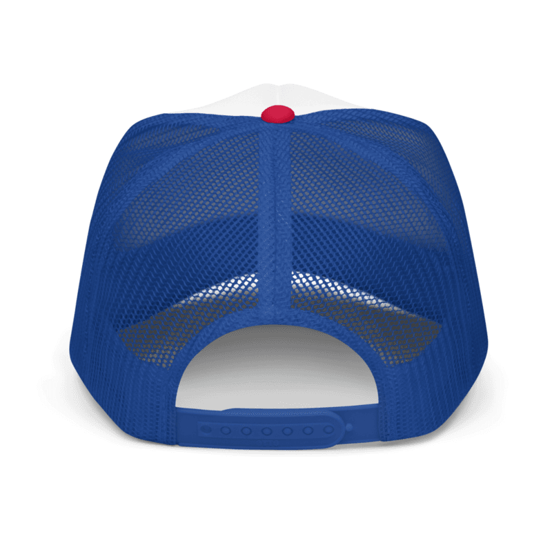 EEC - Foam trucker hat - USA COLORS - EEC LOGO