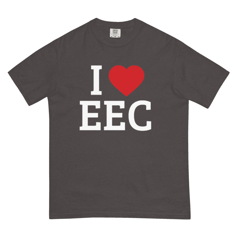 Unisex garment-dyed heavyweight t-shirt - Graphite product image