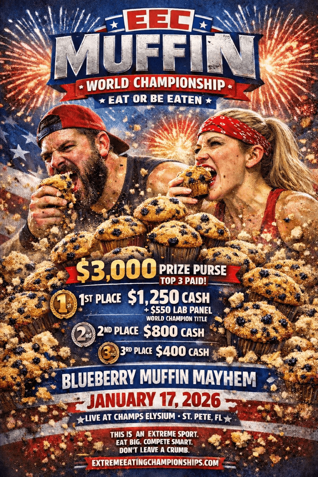 Champs Elysium Grand Opening - Event Poster