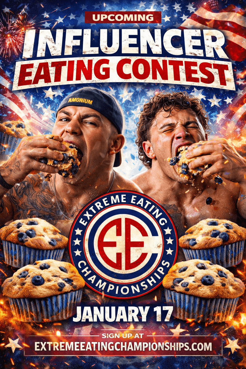 Influencer Eating Contest - January 17th